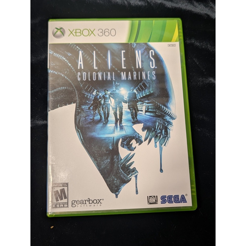 Aliens Colonial Marines Microsoft Xbox 360 2013 CIB Sega‎ Gearbox Shooter